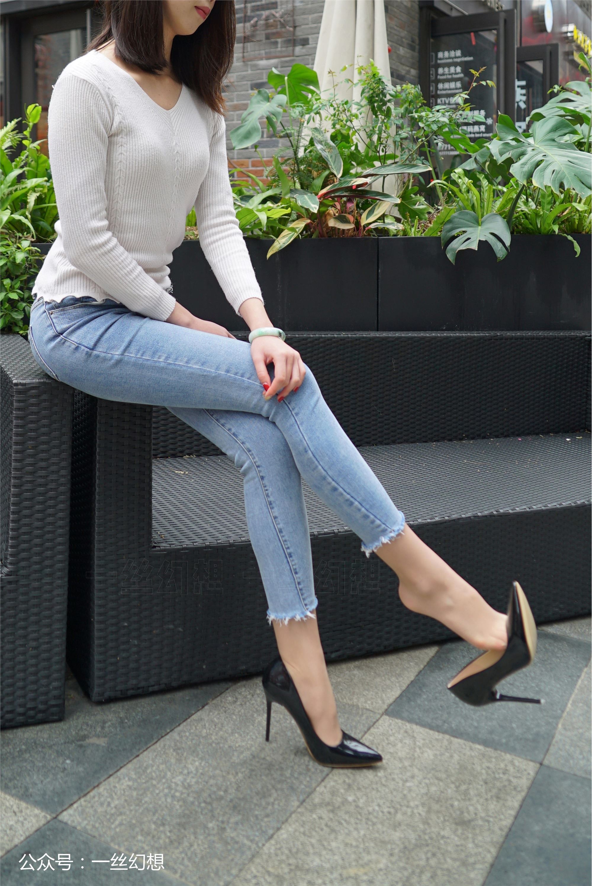 高丝女子图鉴 袜小喵×一丝幻想 NZ052 茜茜